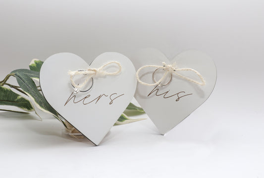 Ring Bearer - His & Hers