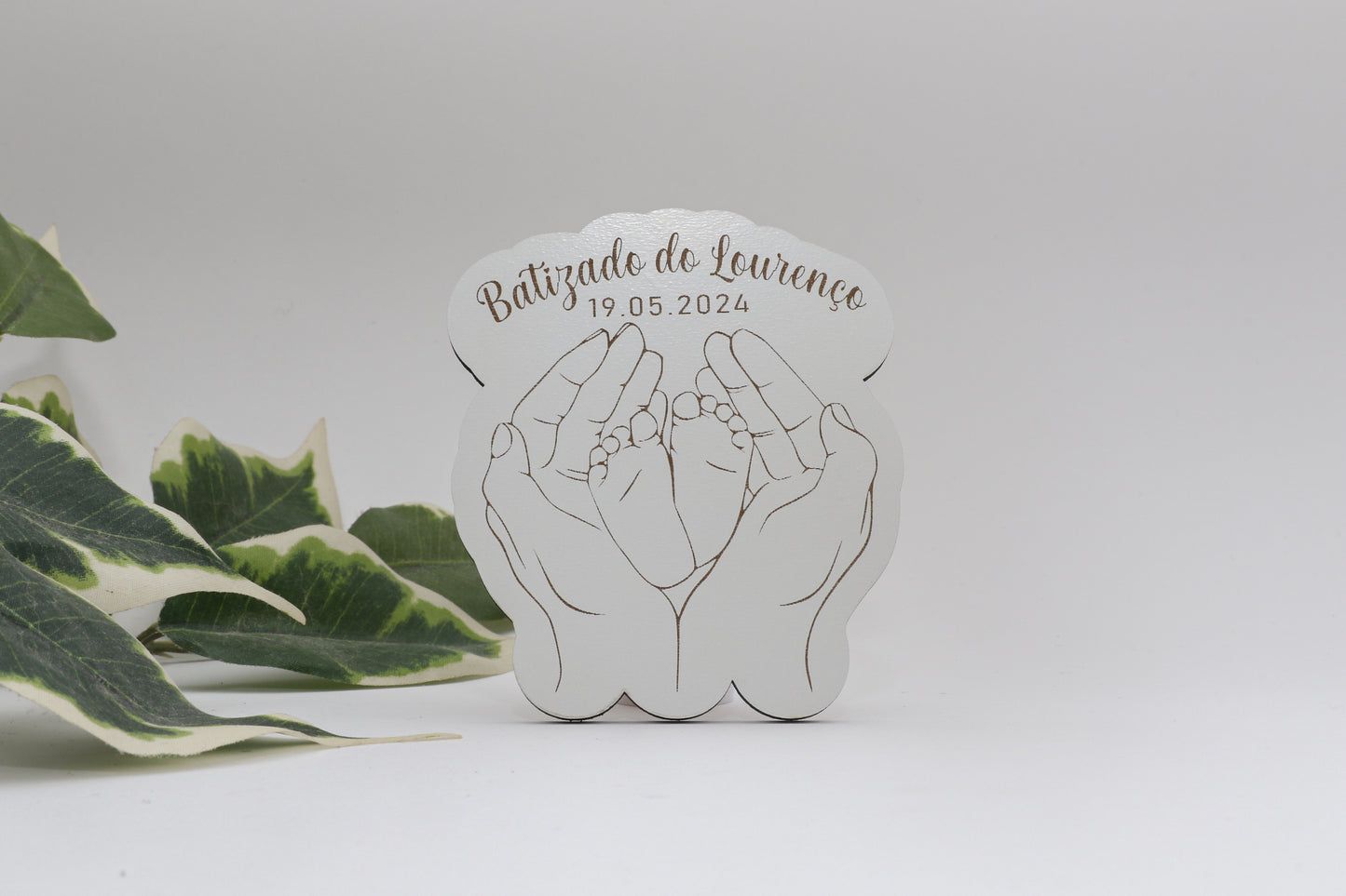 Lembrança de Batizado- Mãozinhas