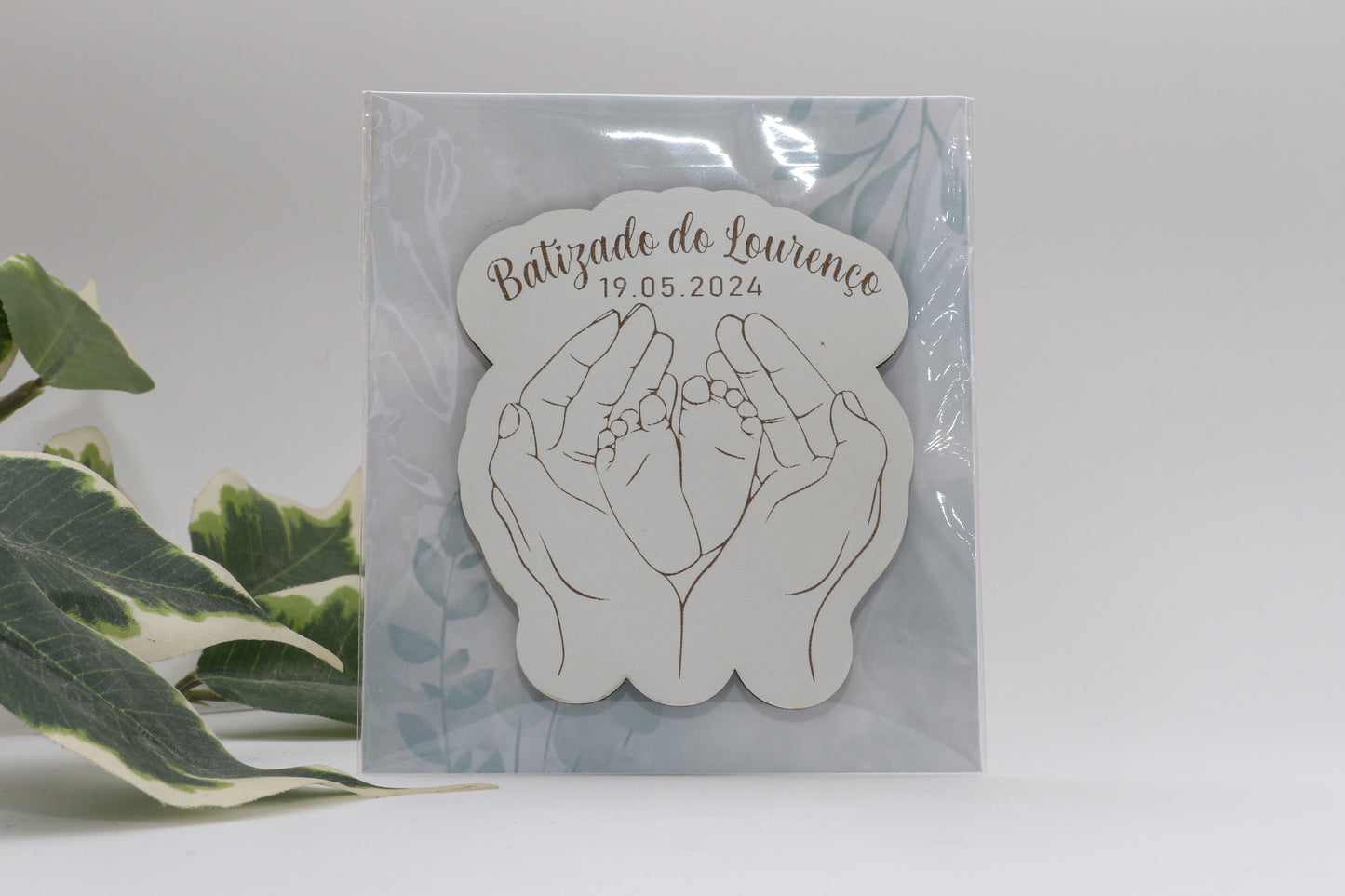 Lembrança de Batizado- Mãozinhas
