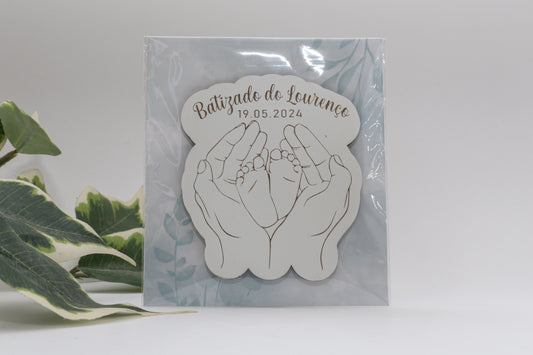 Lembrança de Batizado- Mãozinhas