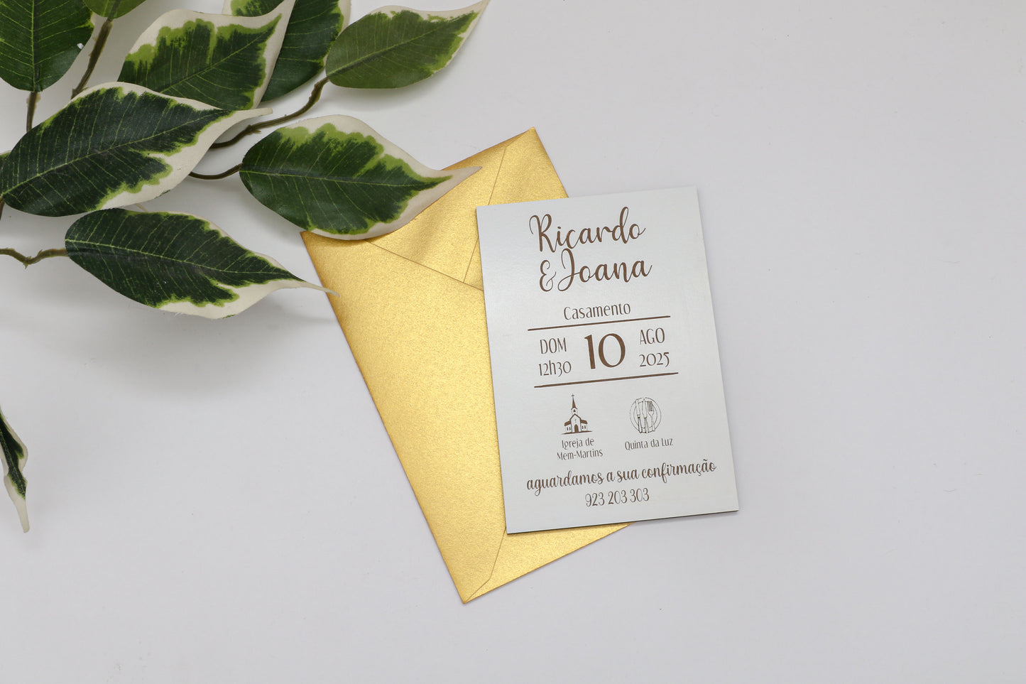 Convite para Casamento - Convite 1