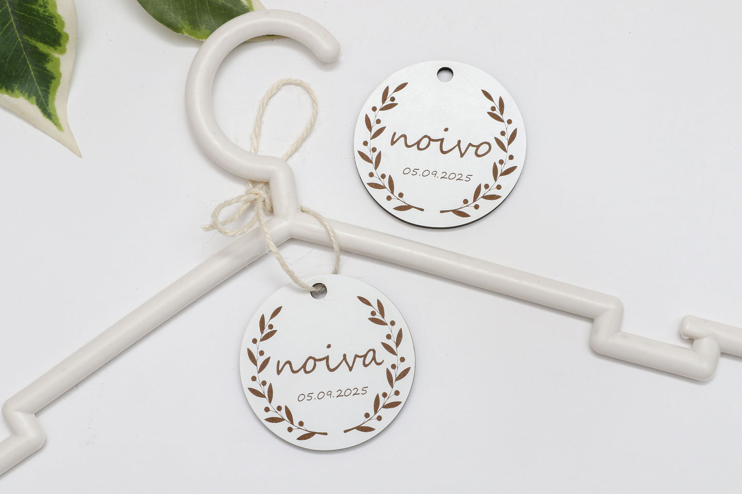 Cabide de Casamento - Noiva & Noivo Pack Simples