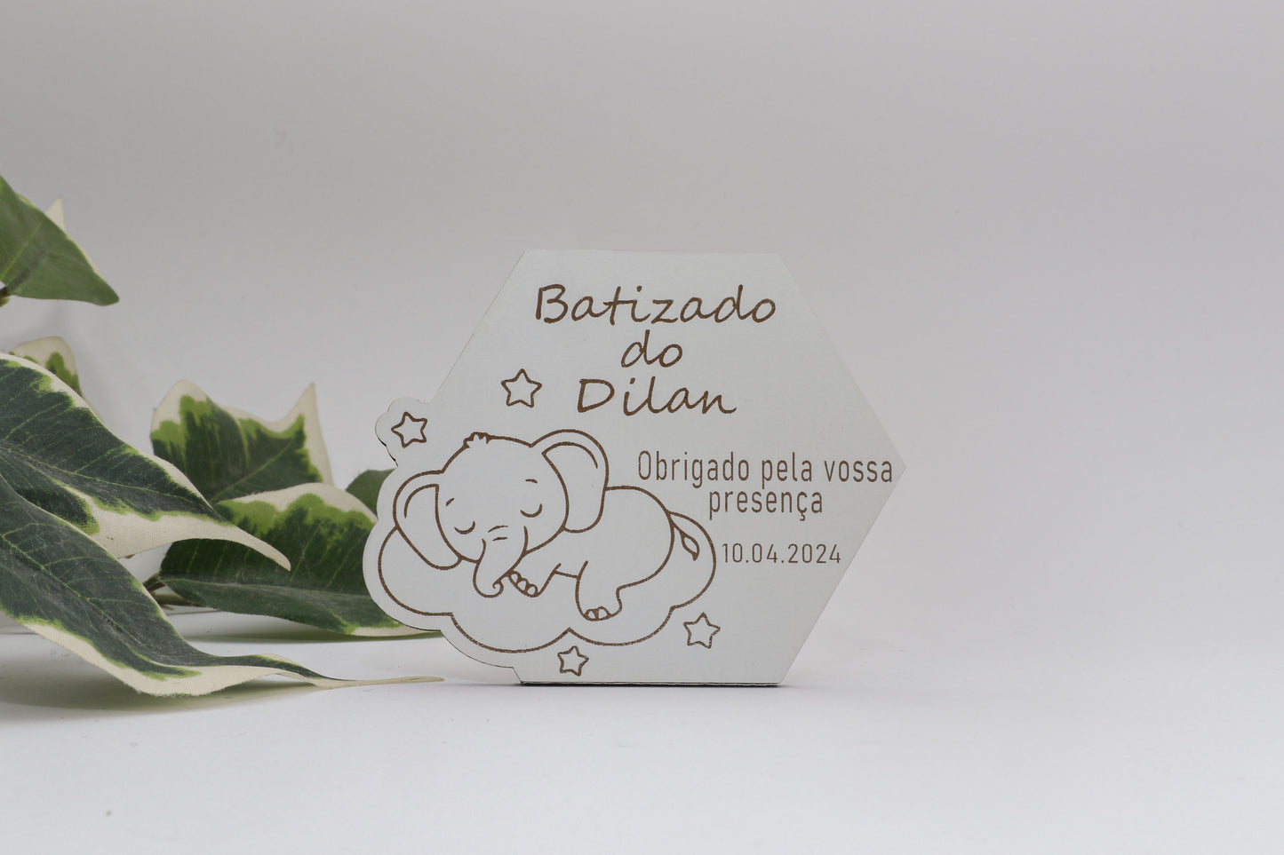 Lembrança de Batizado- Hexágono