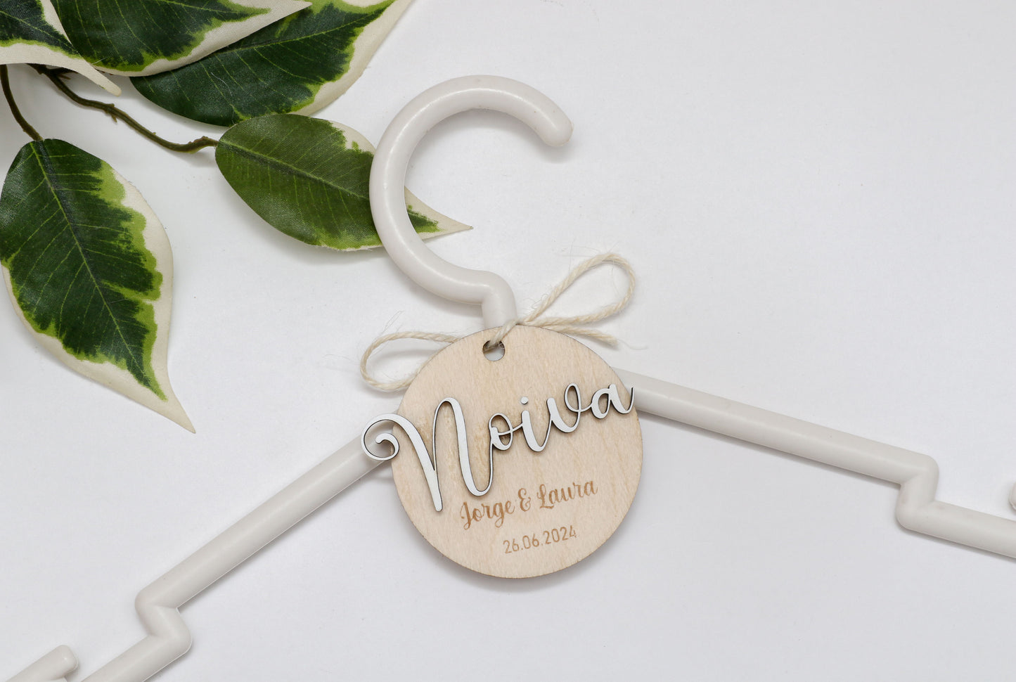 Cabide de Casamento - Noiva & Noivo Pack