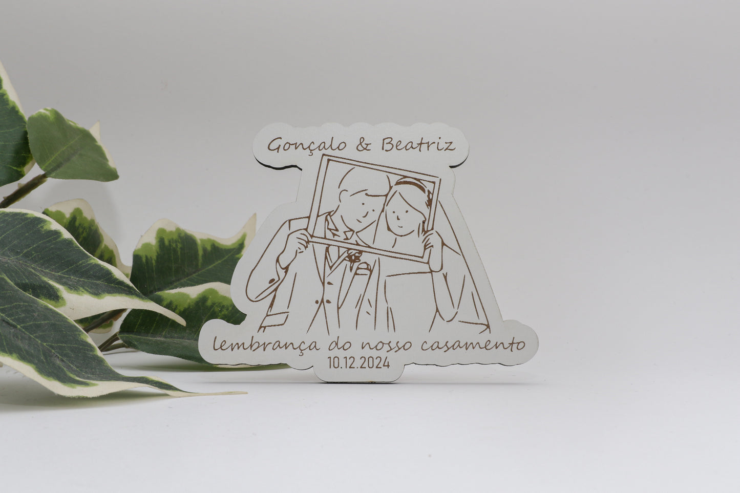Lembrança de Casamento - Moldura de Casal