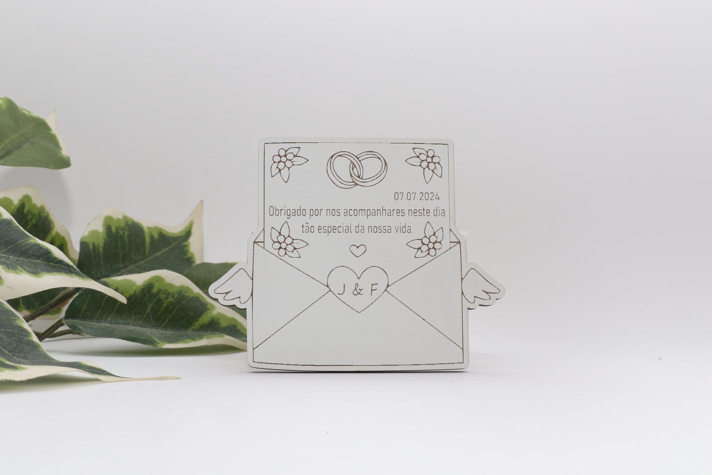 Lembrança de Casamento - Envelope