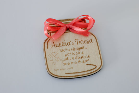 Lembrança - Jarro com Laço Íman