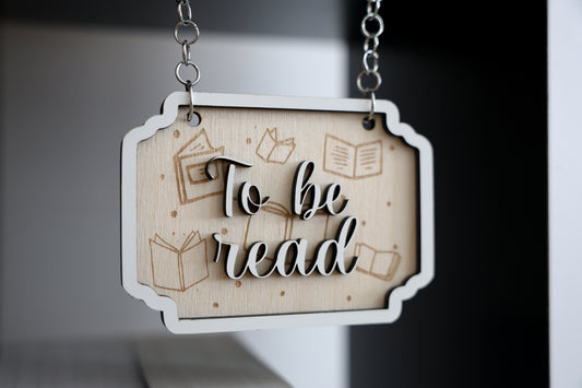 Decoração de Estante - To be Read