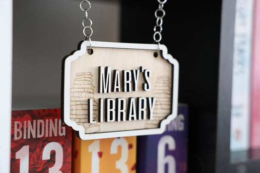 Decoração de Estante - Y/N Library