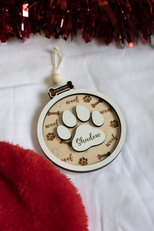 Bola de Natal - Cão