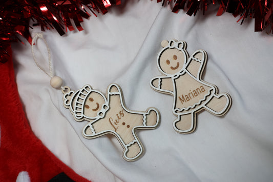 Bola de Natal - Gingerbread