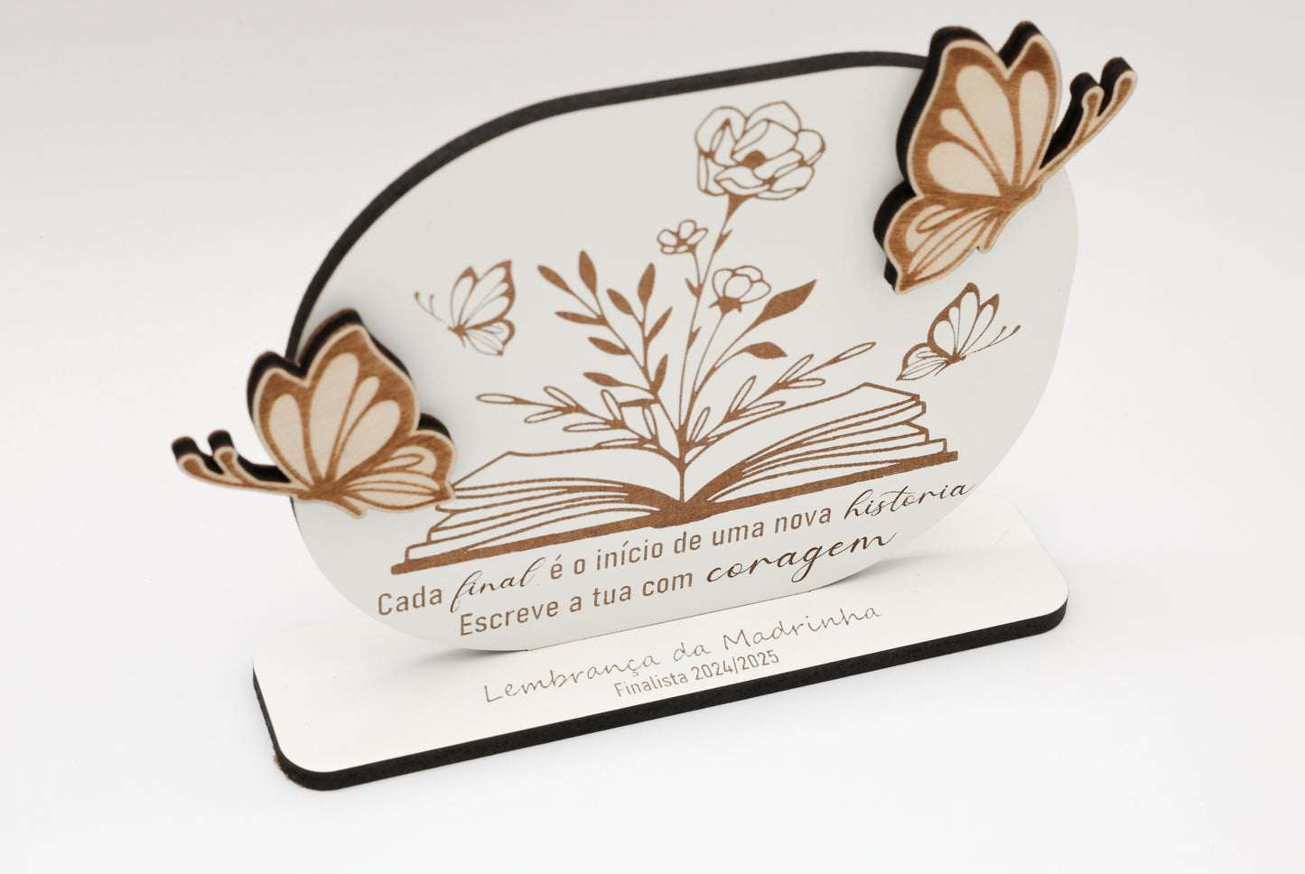 Lembrança Finalista - Livro & Borboletas