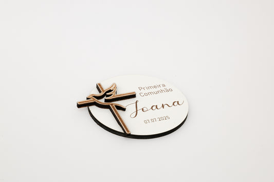 Baptism Souvenir - Circle with animals