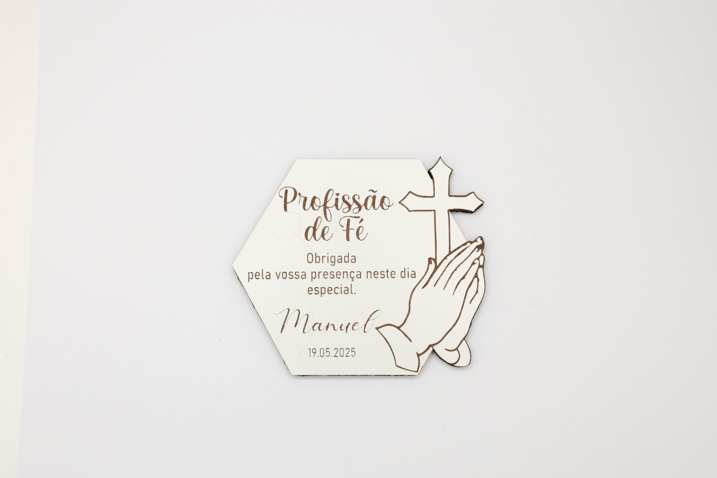 Baptism Souvenir - Circle with animals