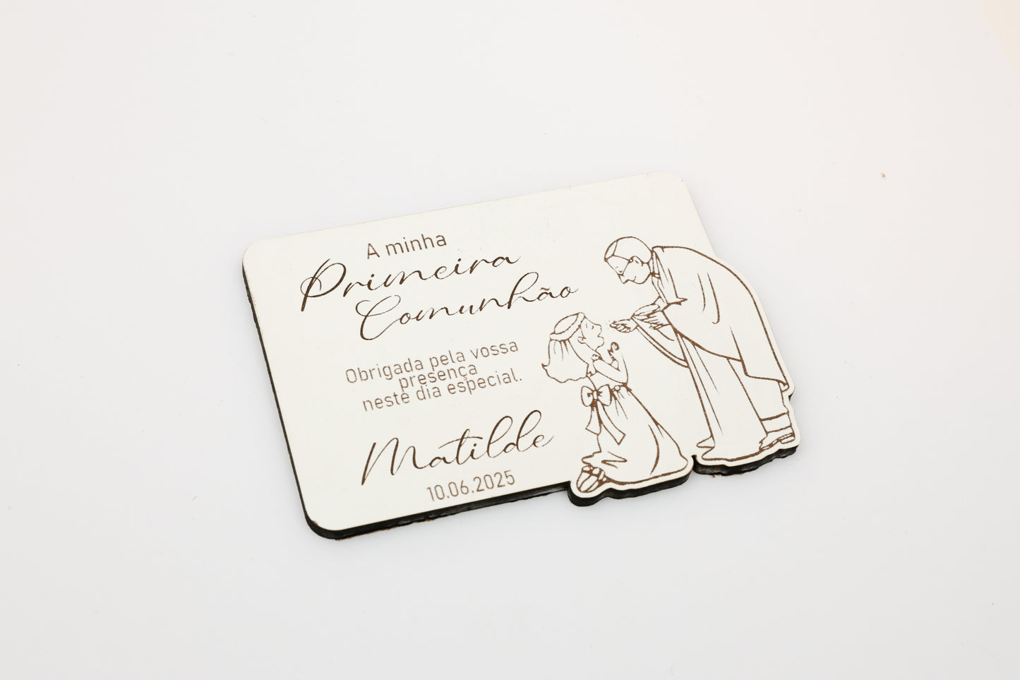Baptism Souvenir - Circle with animals