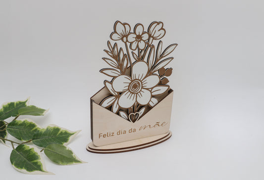 Mother's Day - Envelope with Flowers