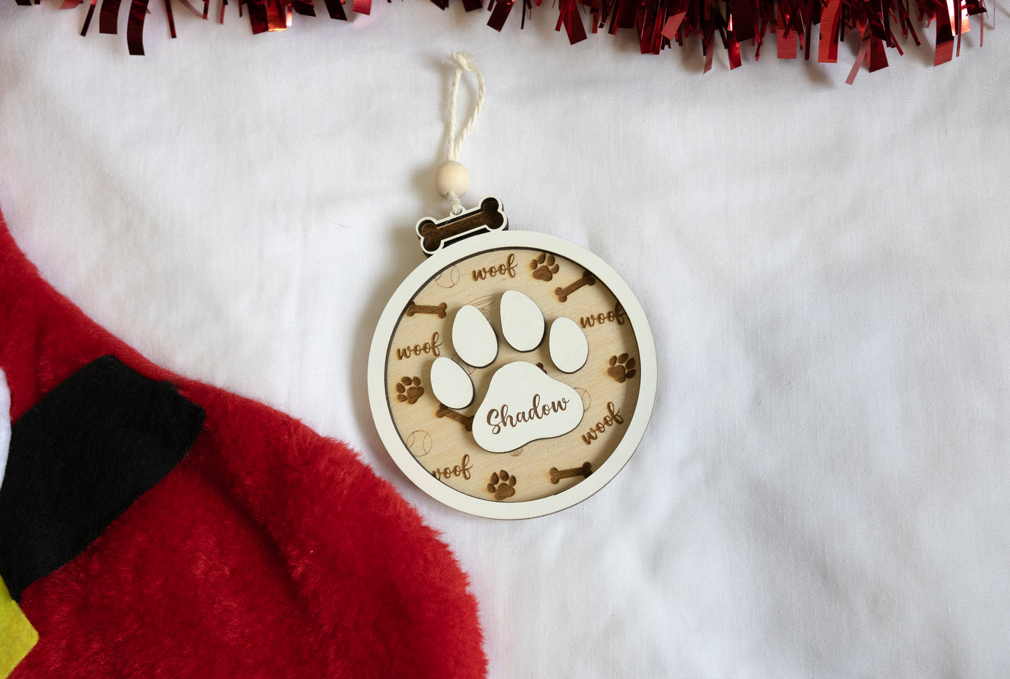 Bola de Natal - Cão