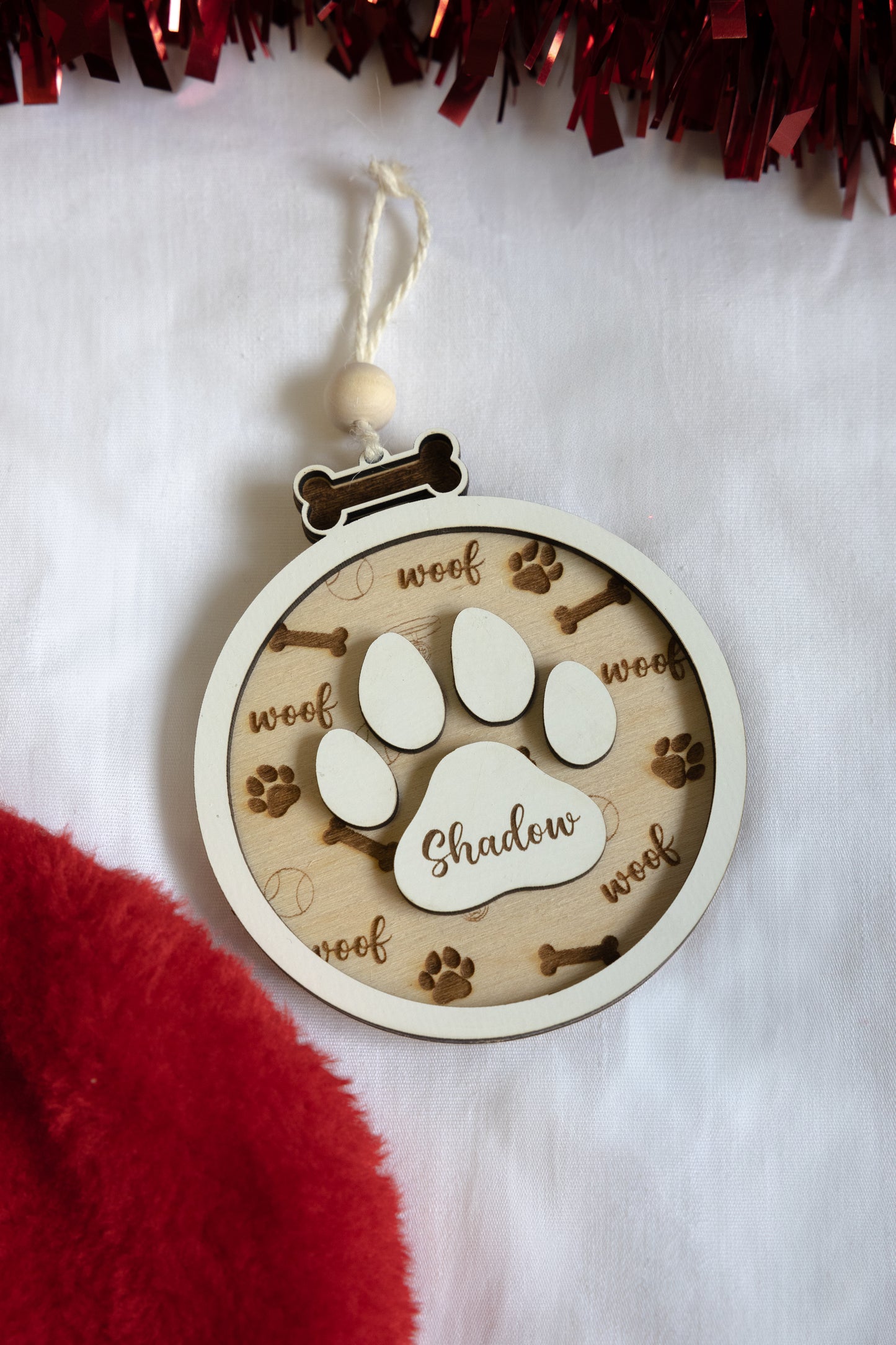 Bola de Natal - Cão