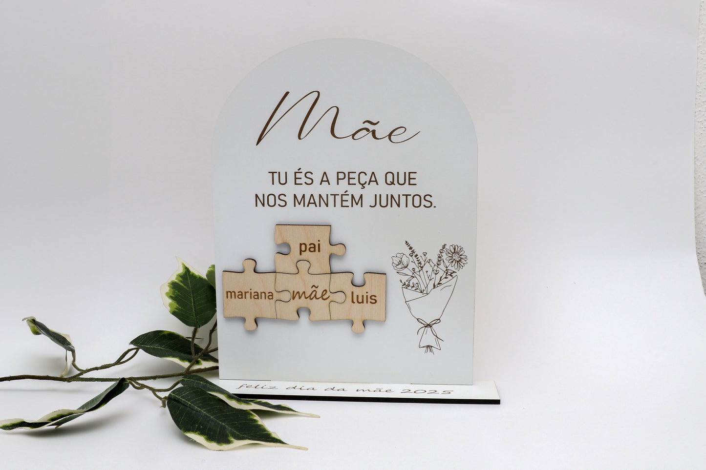Dia da Mãe - Arco com Puzzle