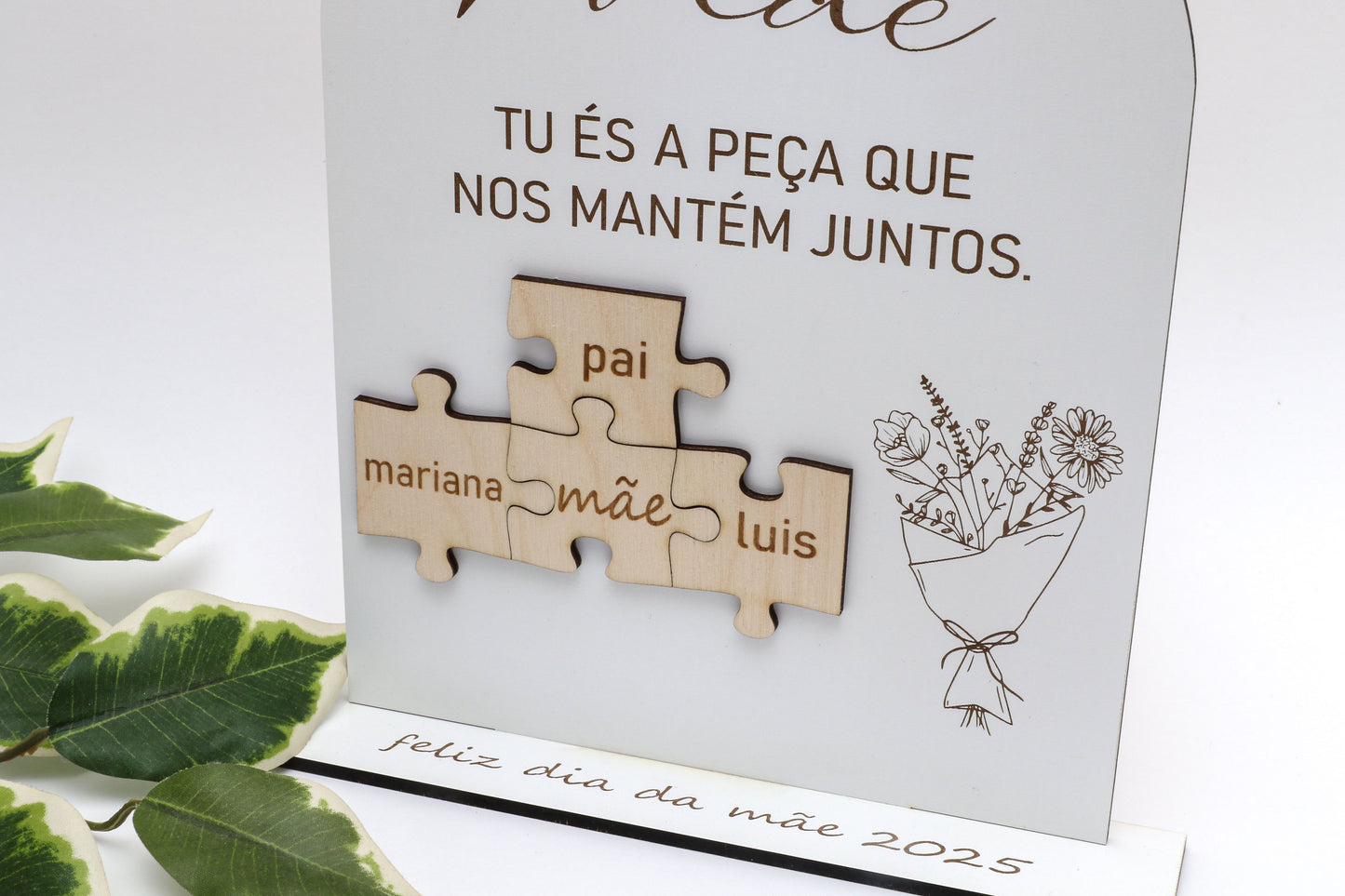 Dia da Mãe - Arco com Puzzle