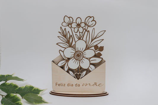 Mother's Day - Envelope with Flowers